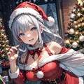『原神ガールズのクリスマス』 3枚目