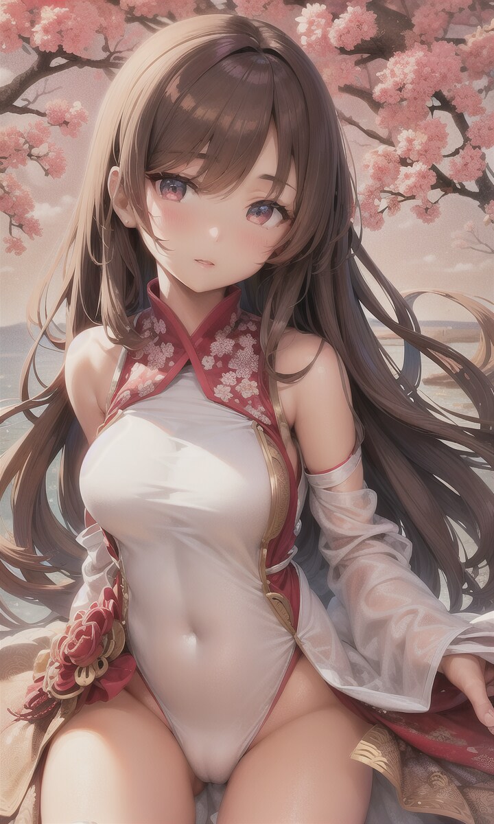 巫女ハイレグ水着