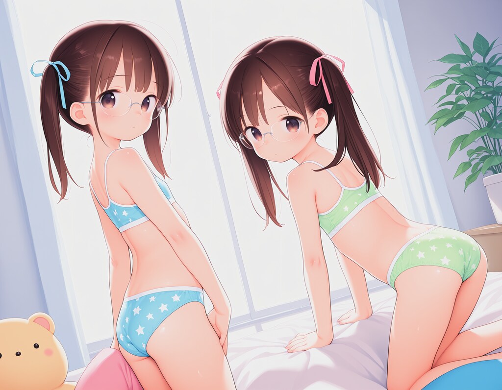ツインテール姉妹２（下着Ver）