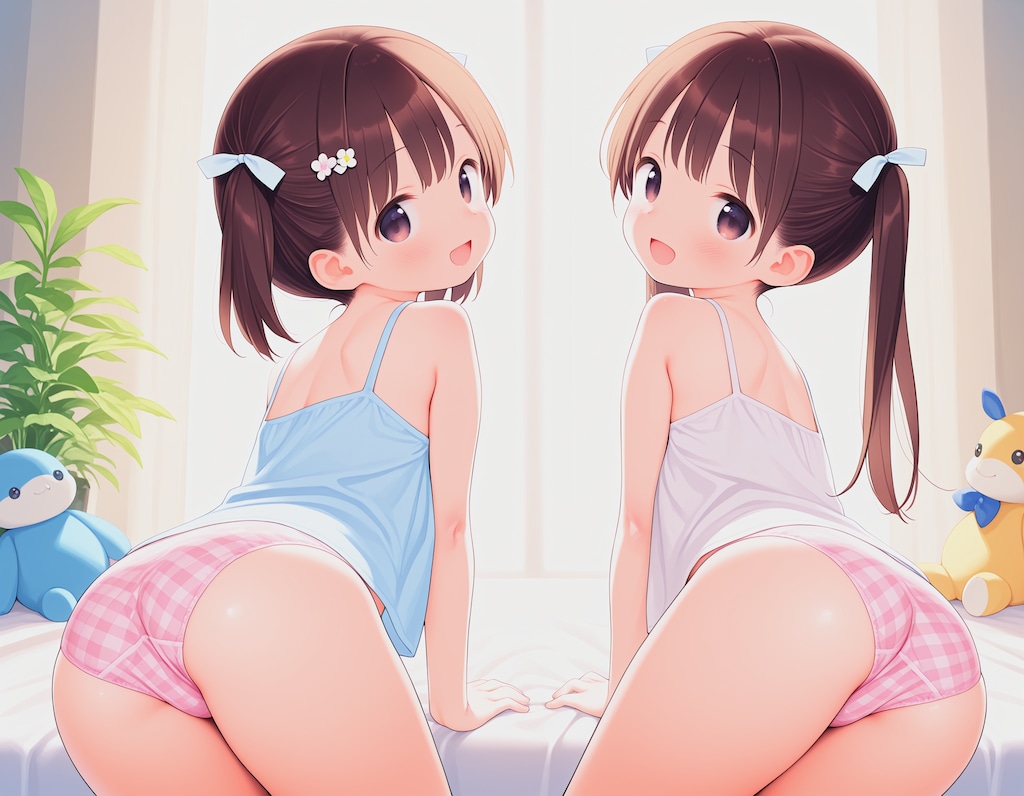 ツインテール姉妹２（下着Ver）