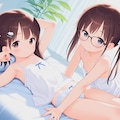 ツインテール姉妹２（下着Ver） 2枚目