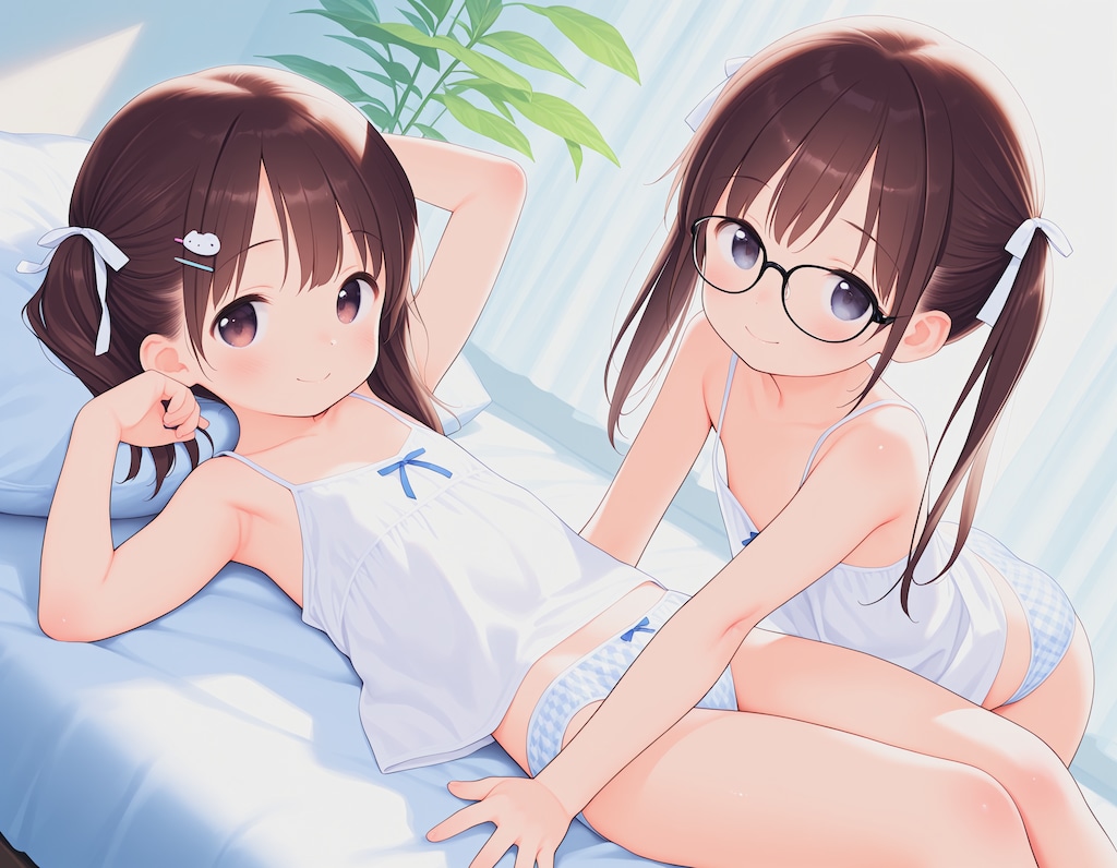 ツインテール姉妹２（下着Ver）