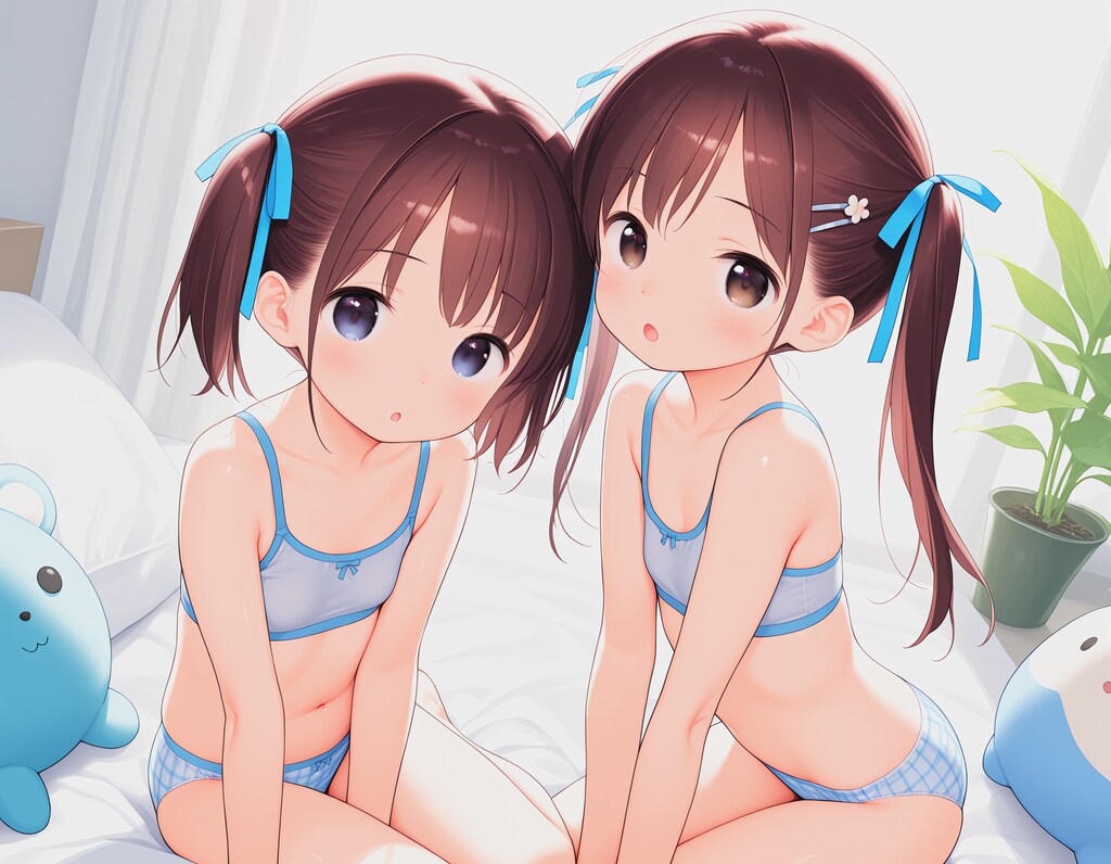 ツインテール姉妹２（下着Ver）