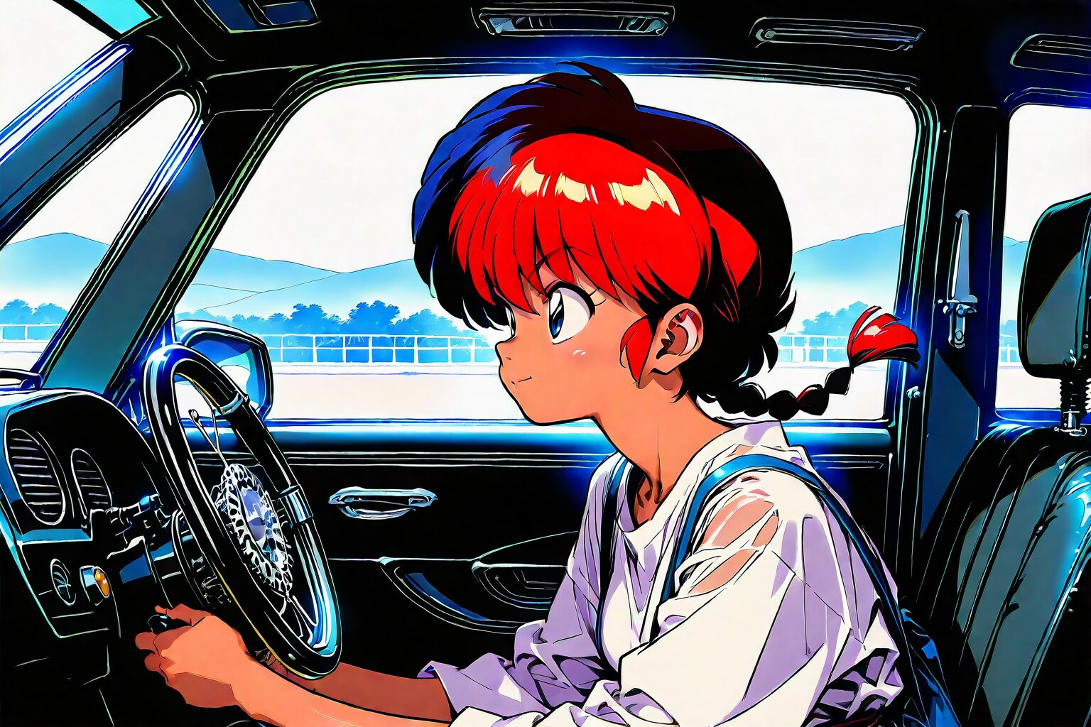 夏のドライブ | の人気AIイラスト・グラビア