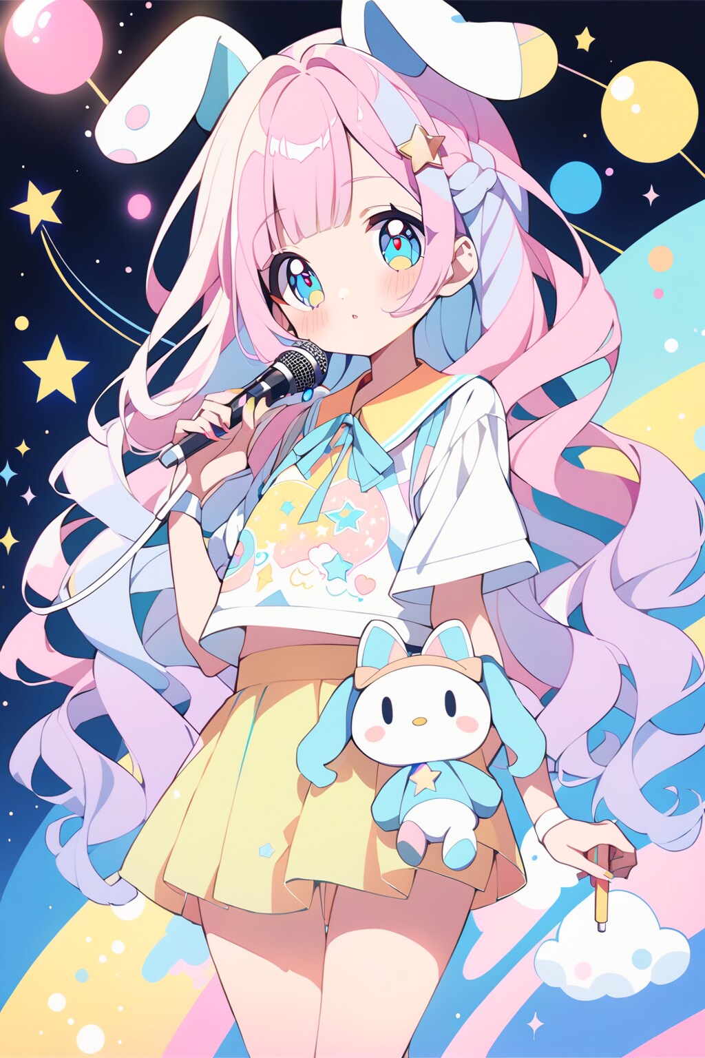 可愛いアイドル | の人気AIイラスト・グラビア