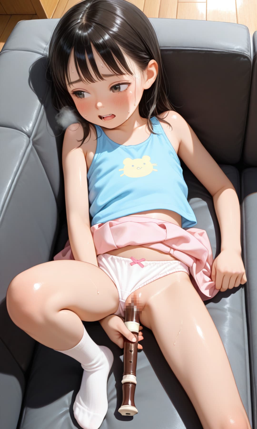 「笛の練習しなきゃ‥あっ！」