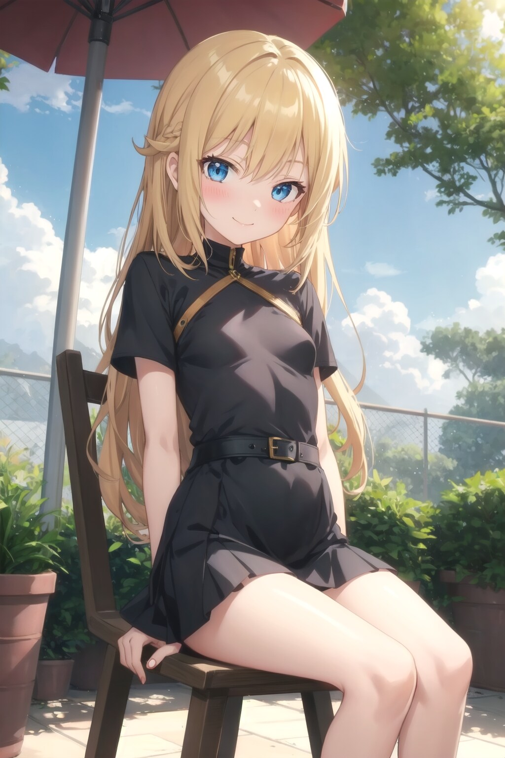 カフェでまったり愛梨紗ちゃん