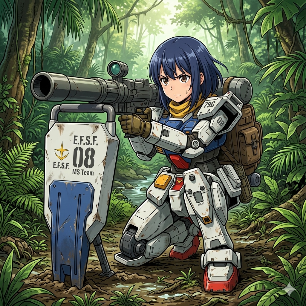 陸戦型ガンダム少女 | の人気AIイラスト・グラビア