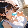 涼しい部屋のアイス 9枚目