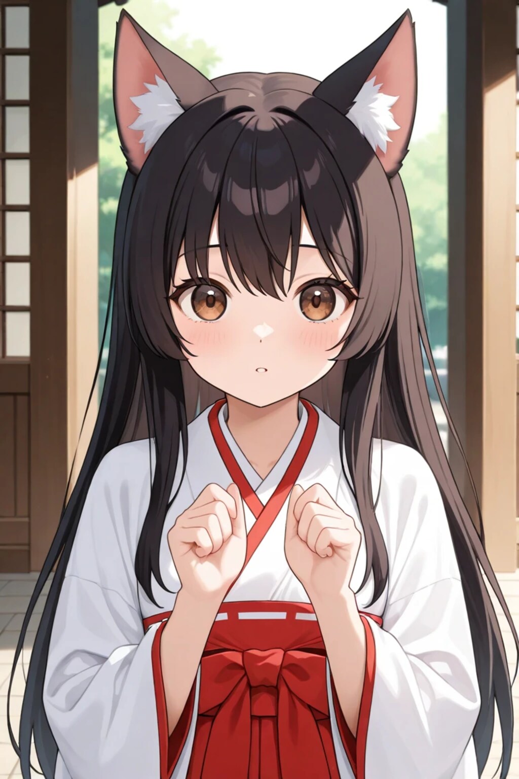 虎鼠神社ケモ耳