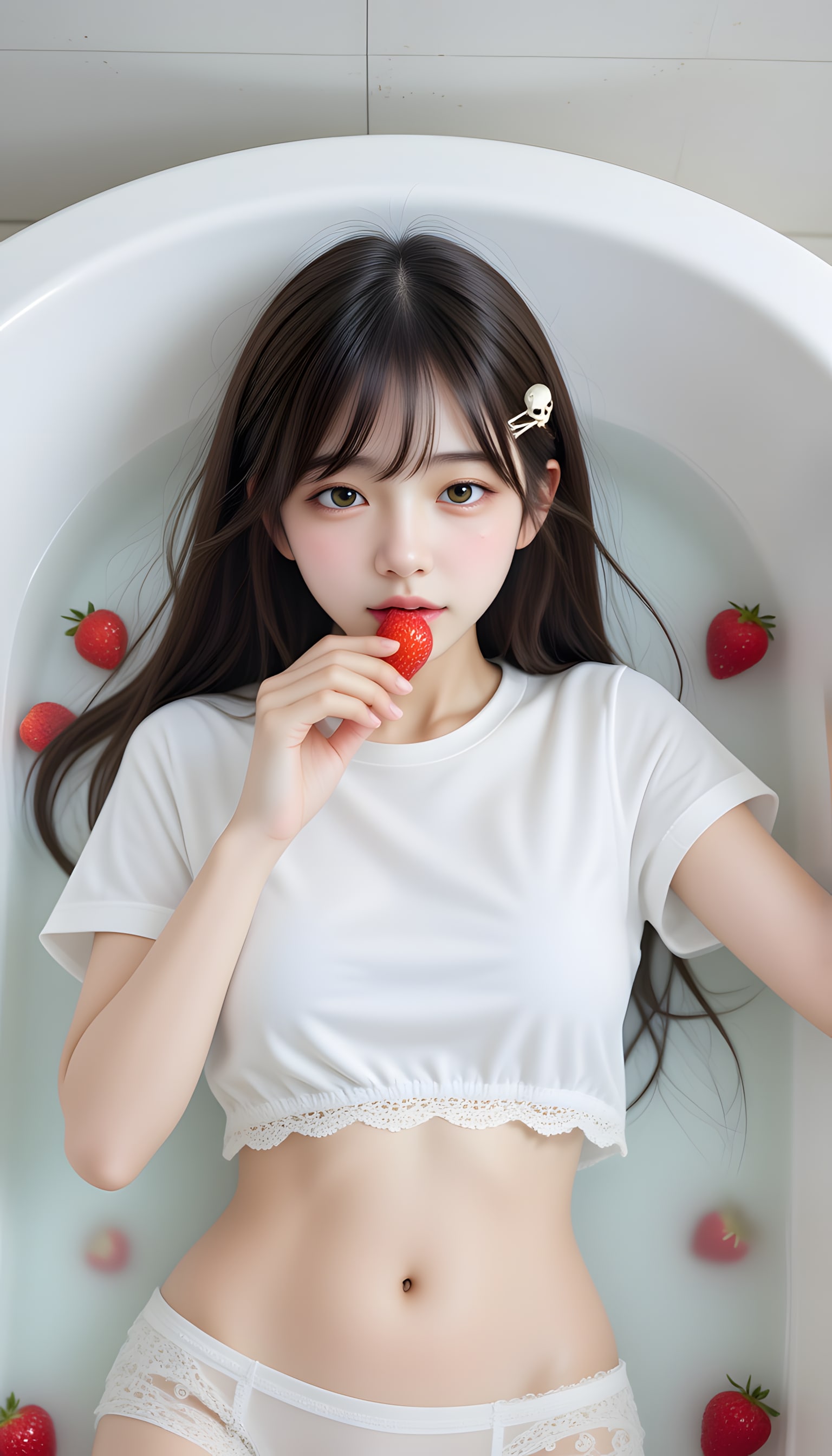 苺🍓食べた～ﾊﾟｸﾊﾟｸ・・0149