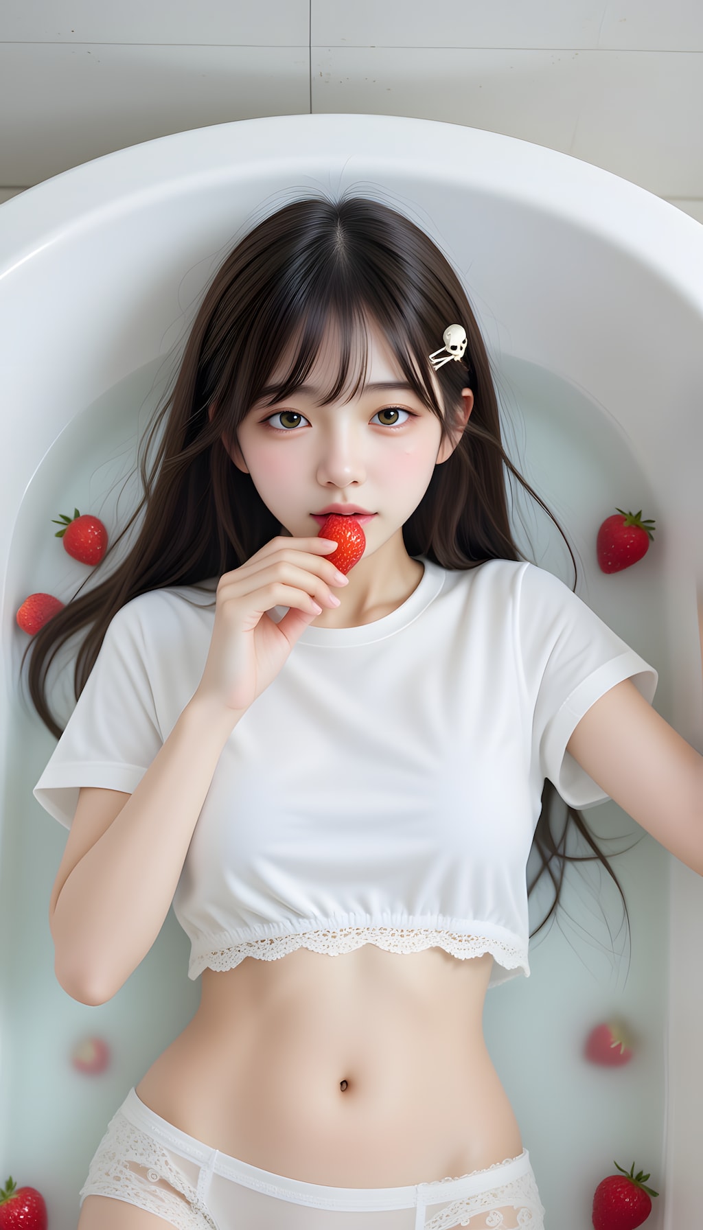 苺🍓食べた～ﾊﾟｸﾊﾟｸ・・0149