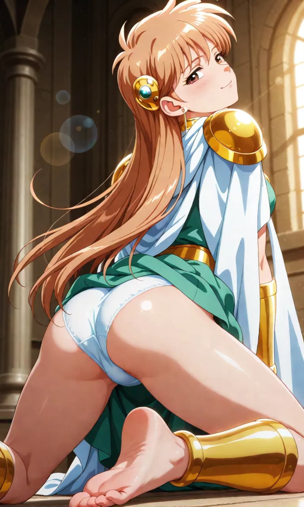 [レオナ姫]　パンチラ
