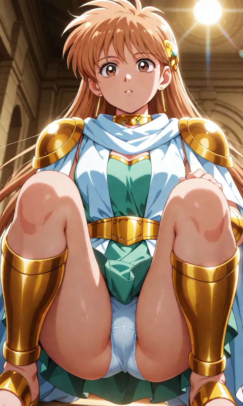 [レオナ姫]　パンチラ