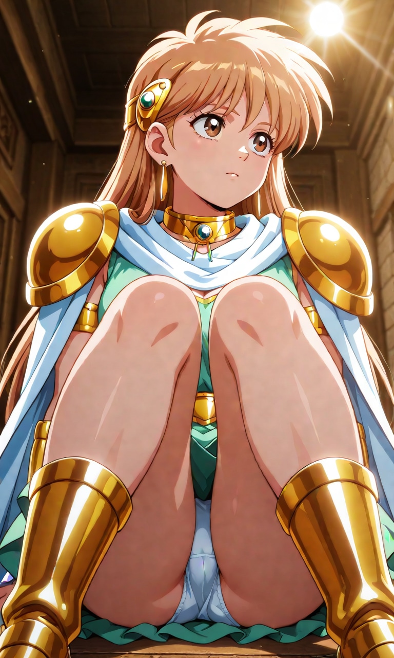 [レオナ姫]　パンチラ