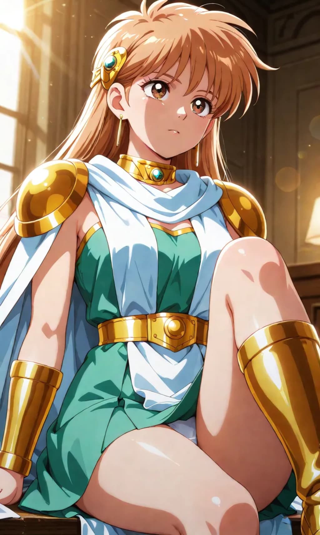 [レオナ姫]　パンチラ
