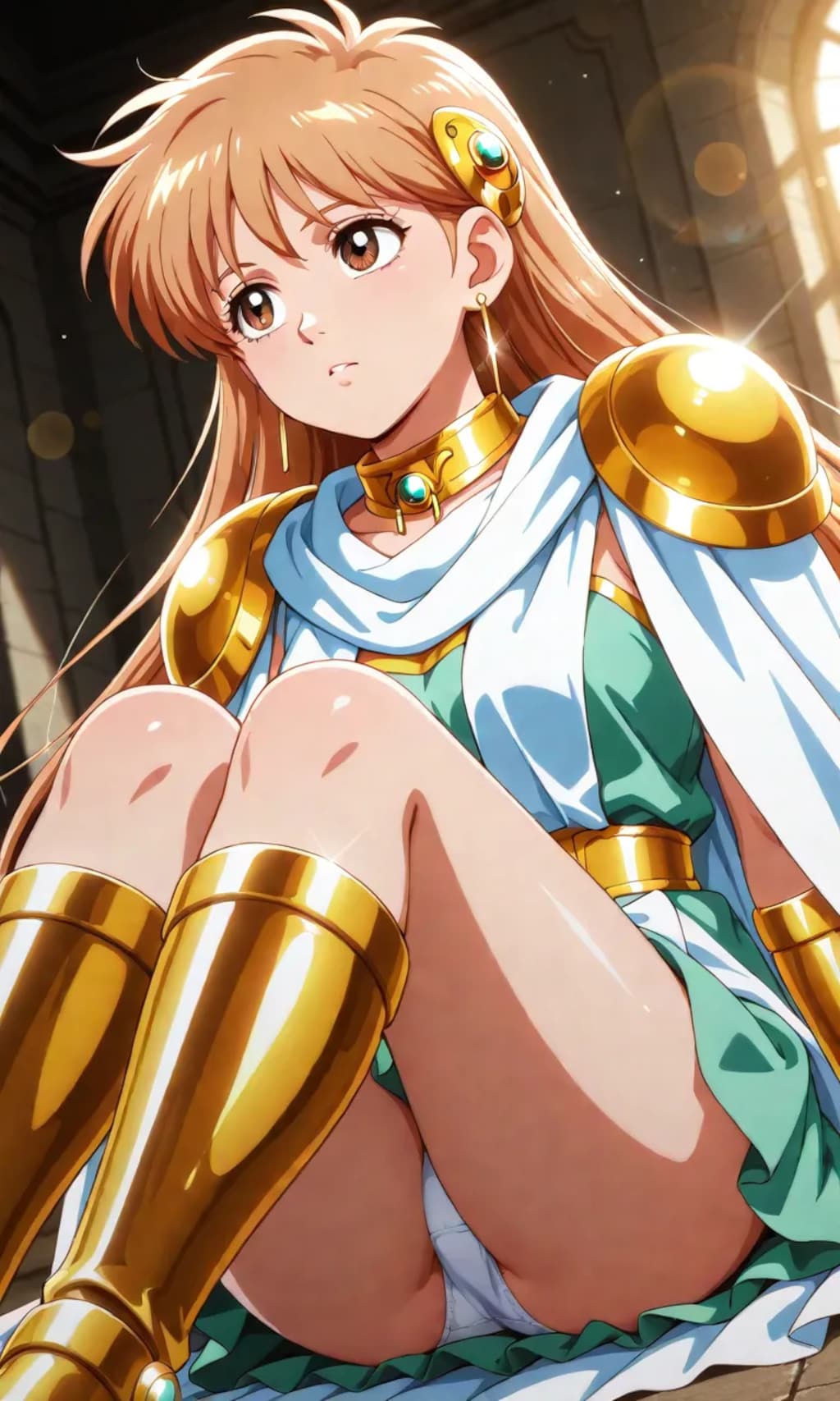 [レオナ姫]　パンチラ