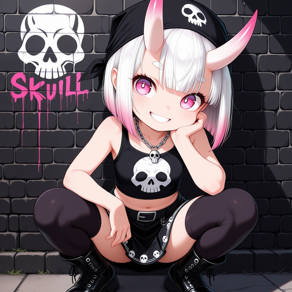 SKULLガール