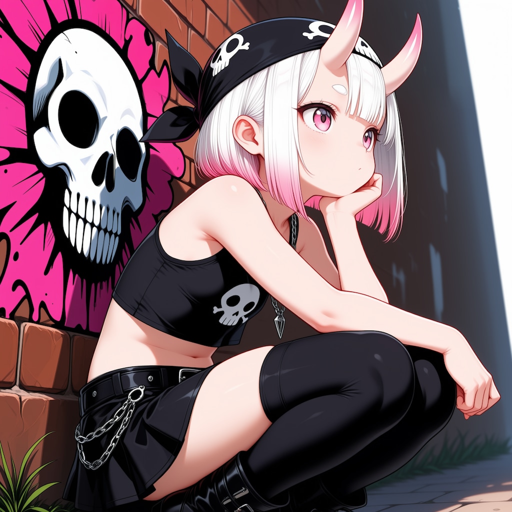 SKULLガール