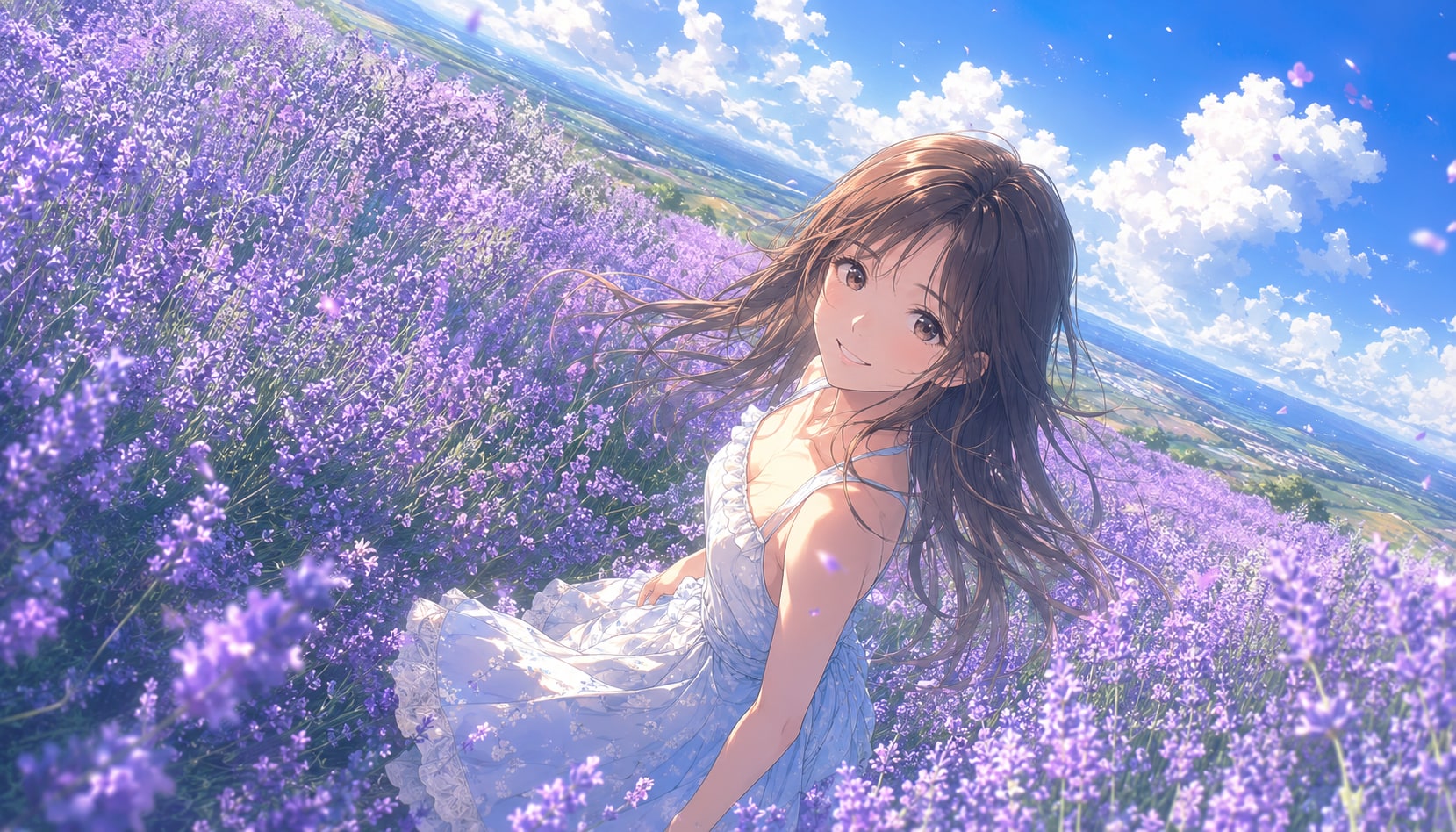 誕生花　0702 イングリッシュラベンダー