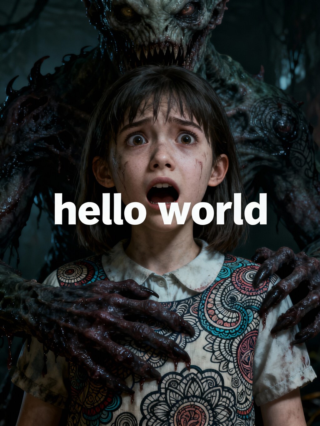 Seedreamでホラーだぞ