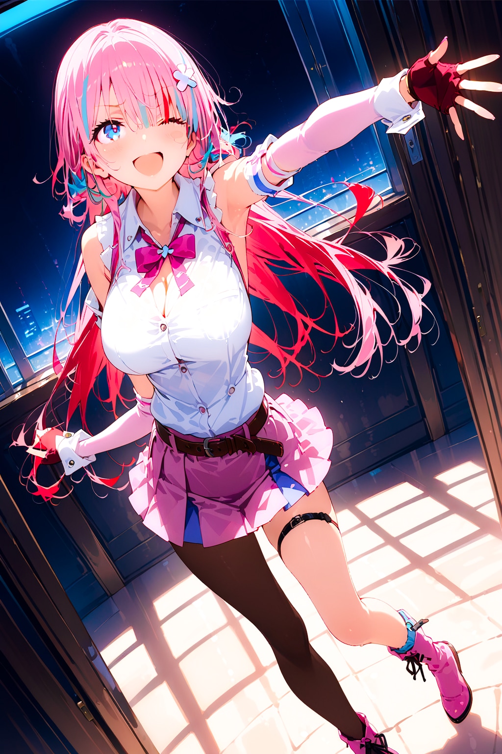 ピンク髪の地雷ちゃん！