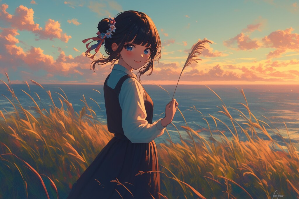 夕暮れのおだんごちゃん🍡✨62