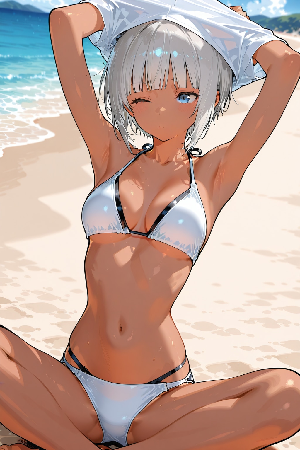 好きなモノ=褐色(+脱衣)