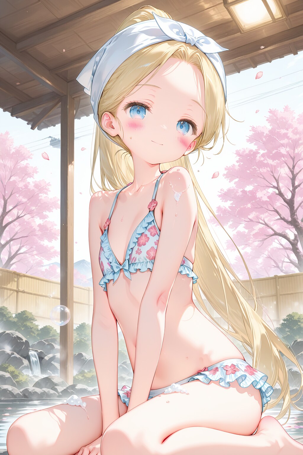 春水着のカヤちゃん