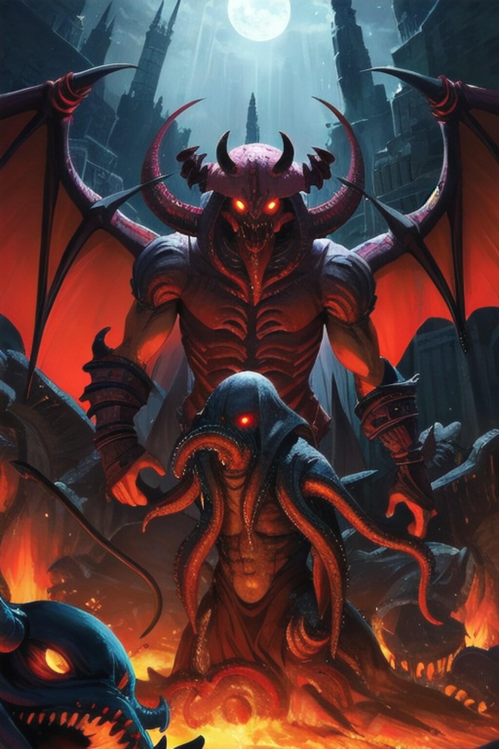 暗黒界の悪霊 -クートゥリゥ(Cthulhu)神話中心の短編集