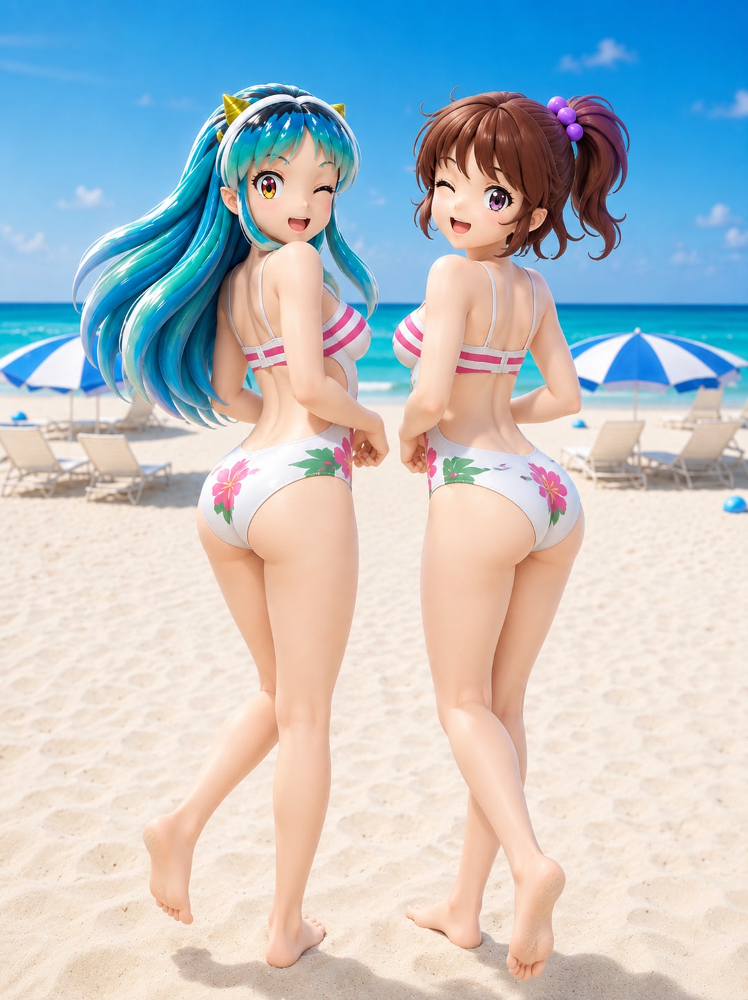 ビーチのラムちゃん2