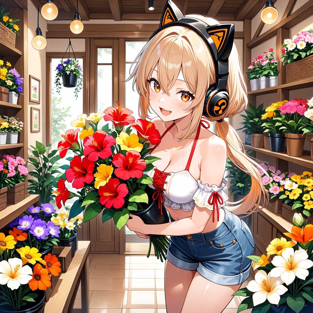 021.薄着な花屋さん