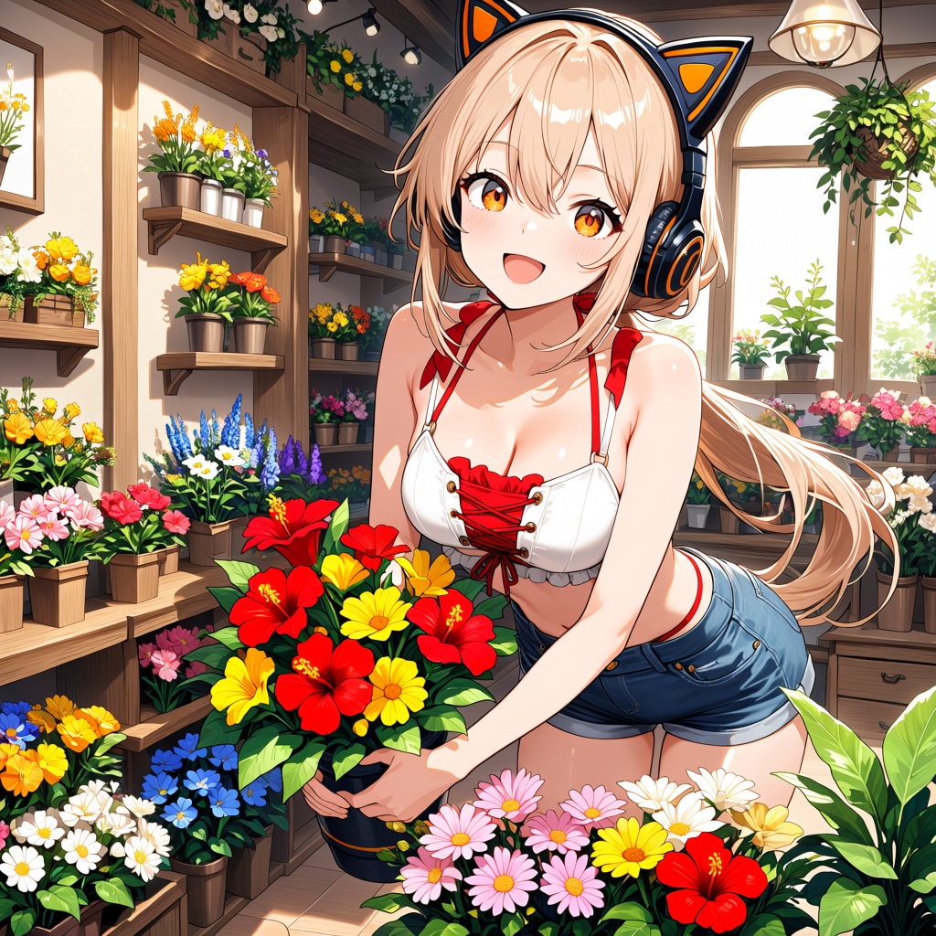 021.薄着な花屋さん