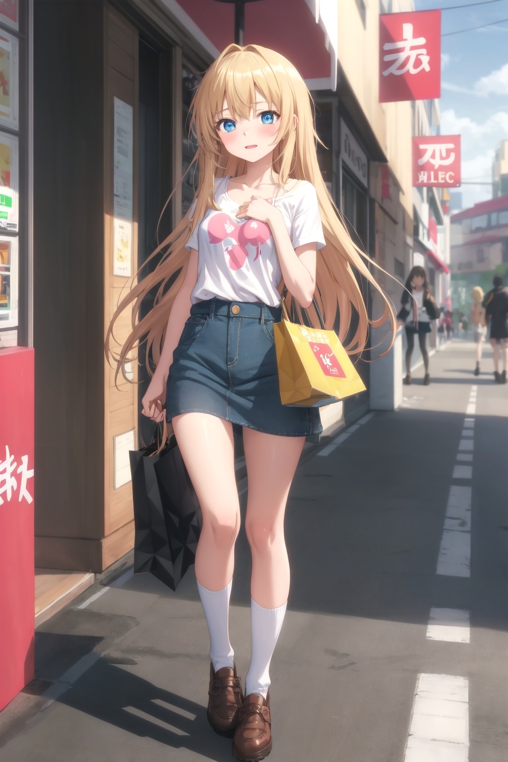 おつかい愛梨紗ちゃん | の人気AIイラスト・グラビア