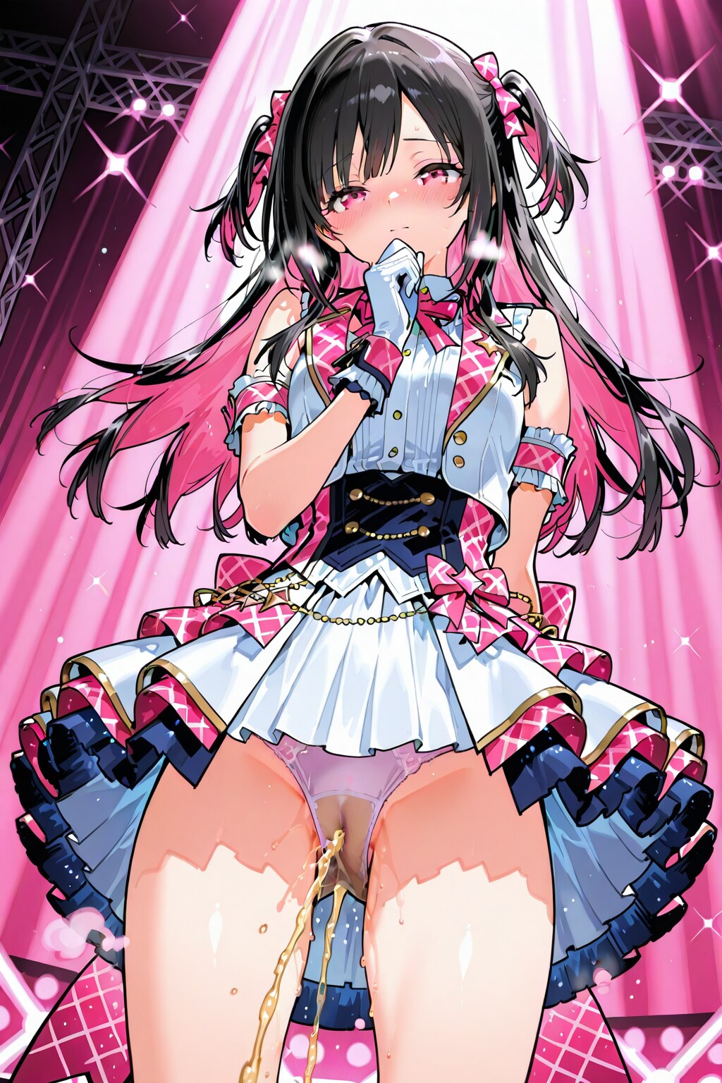 ライブ中にお漏らし
