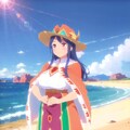 ナミビアヘレロ族の民族衣装です 3枚目