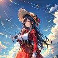 ナミビアヘレロ族の民族衣装です 2枚目