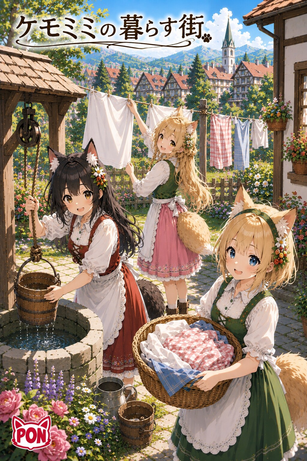 ケモミミの暮らす街