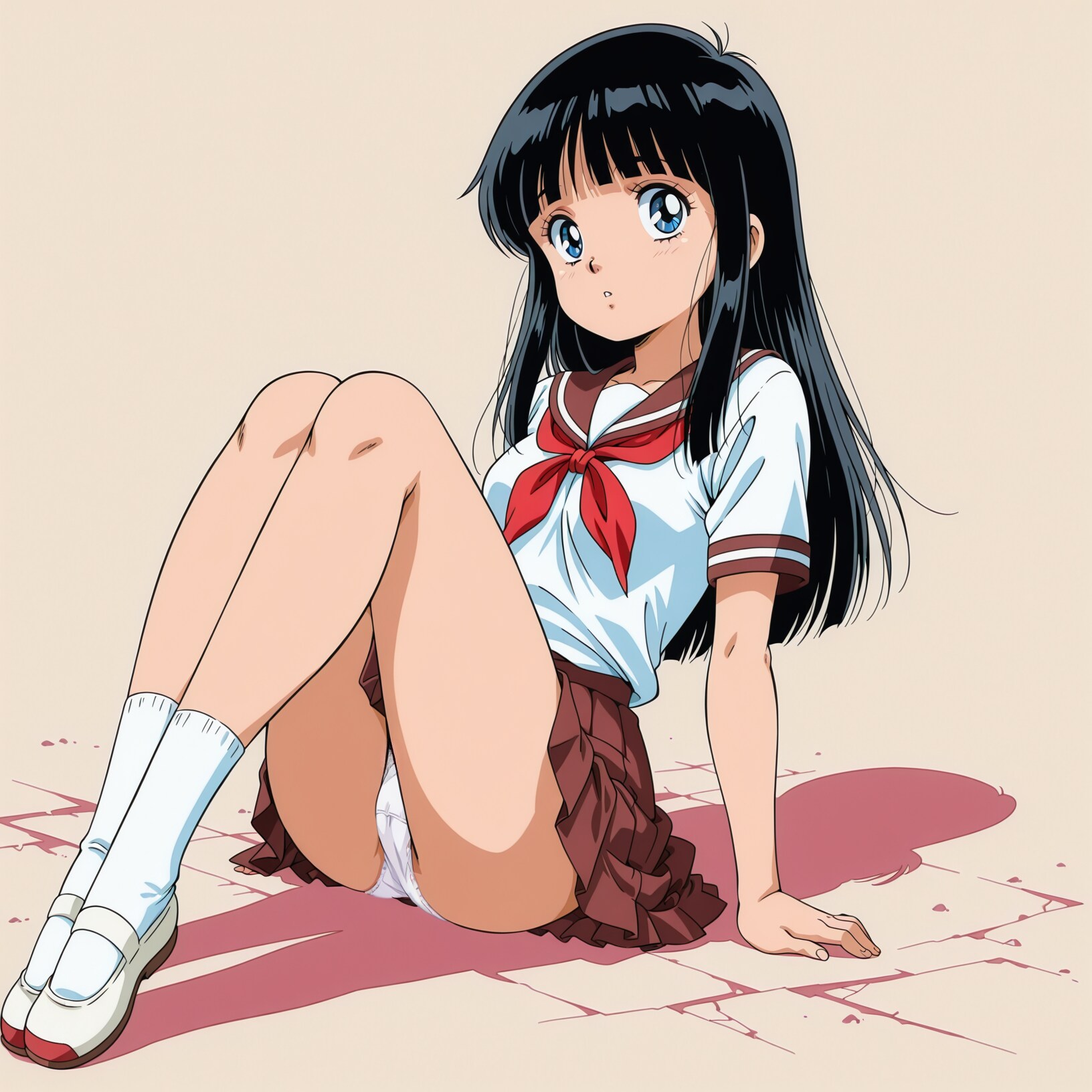 セーラー服の少女