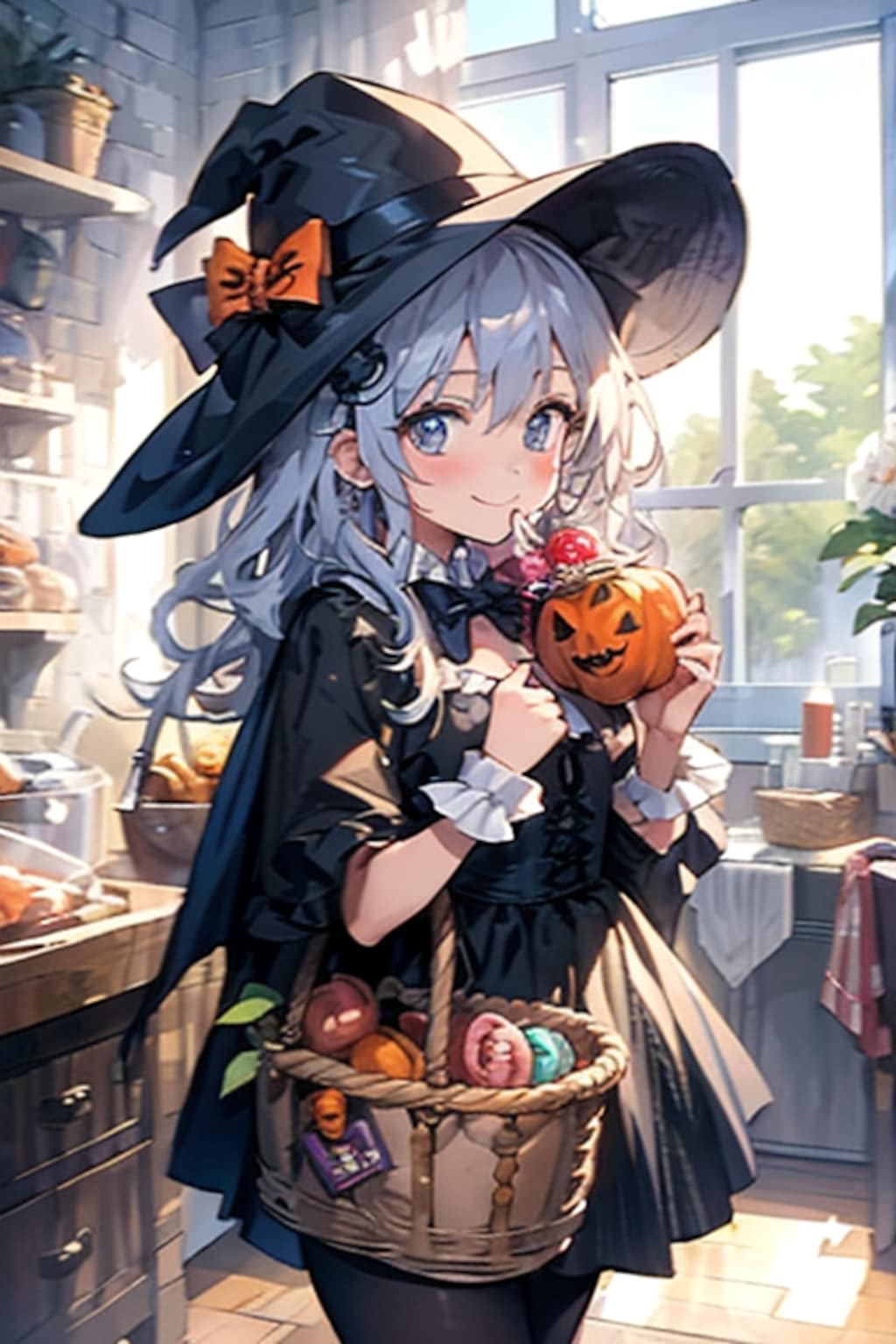 ハロウィンの魔女