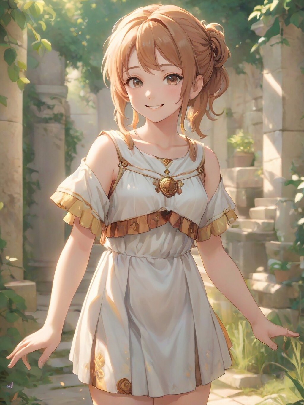 ローマ帝国の少女