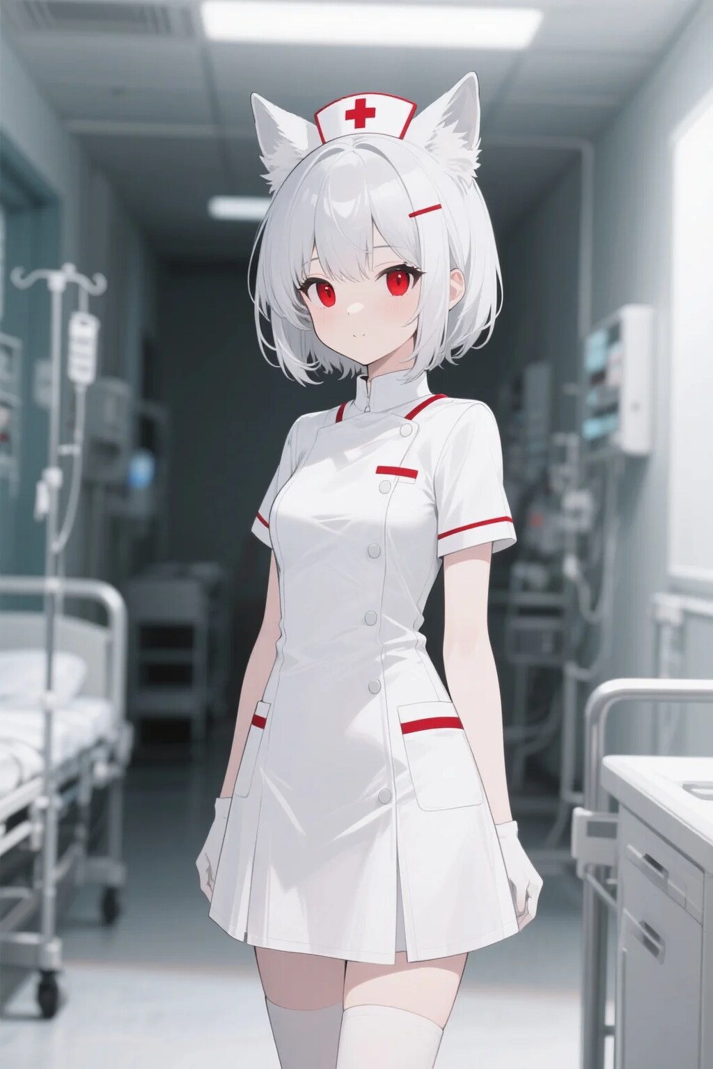 白キツネのナース