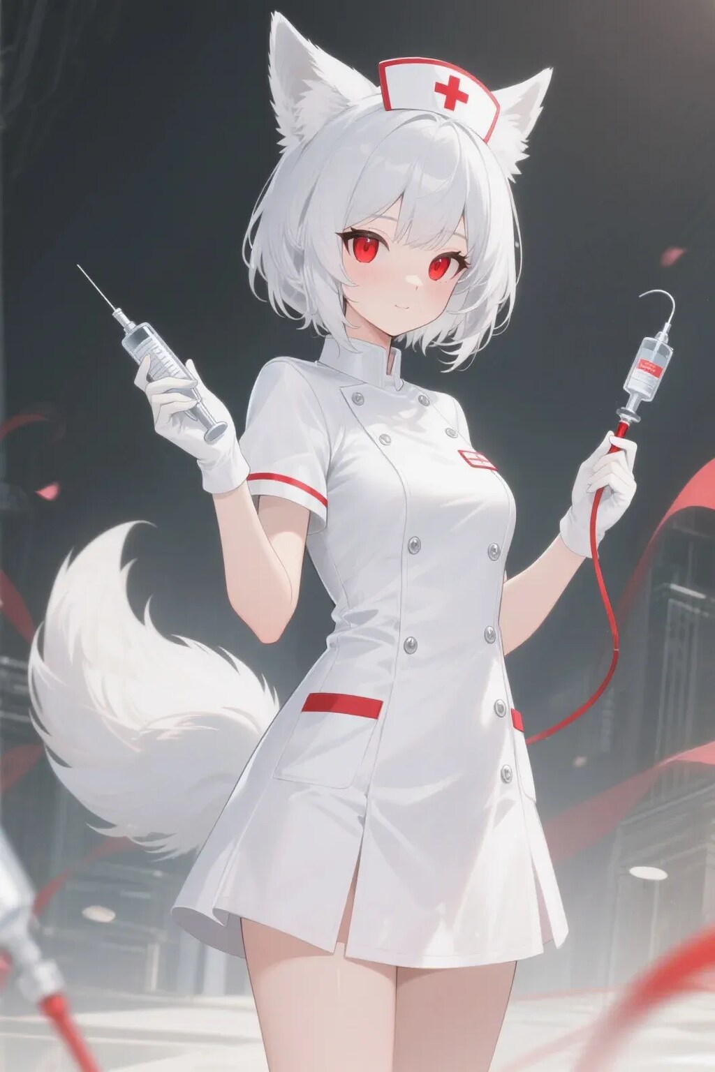 白キツネのナース