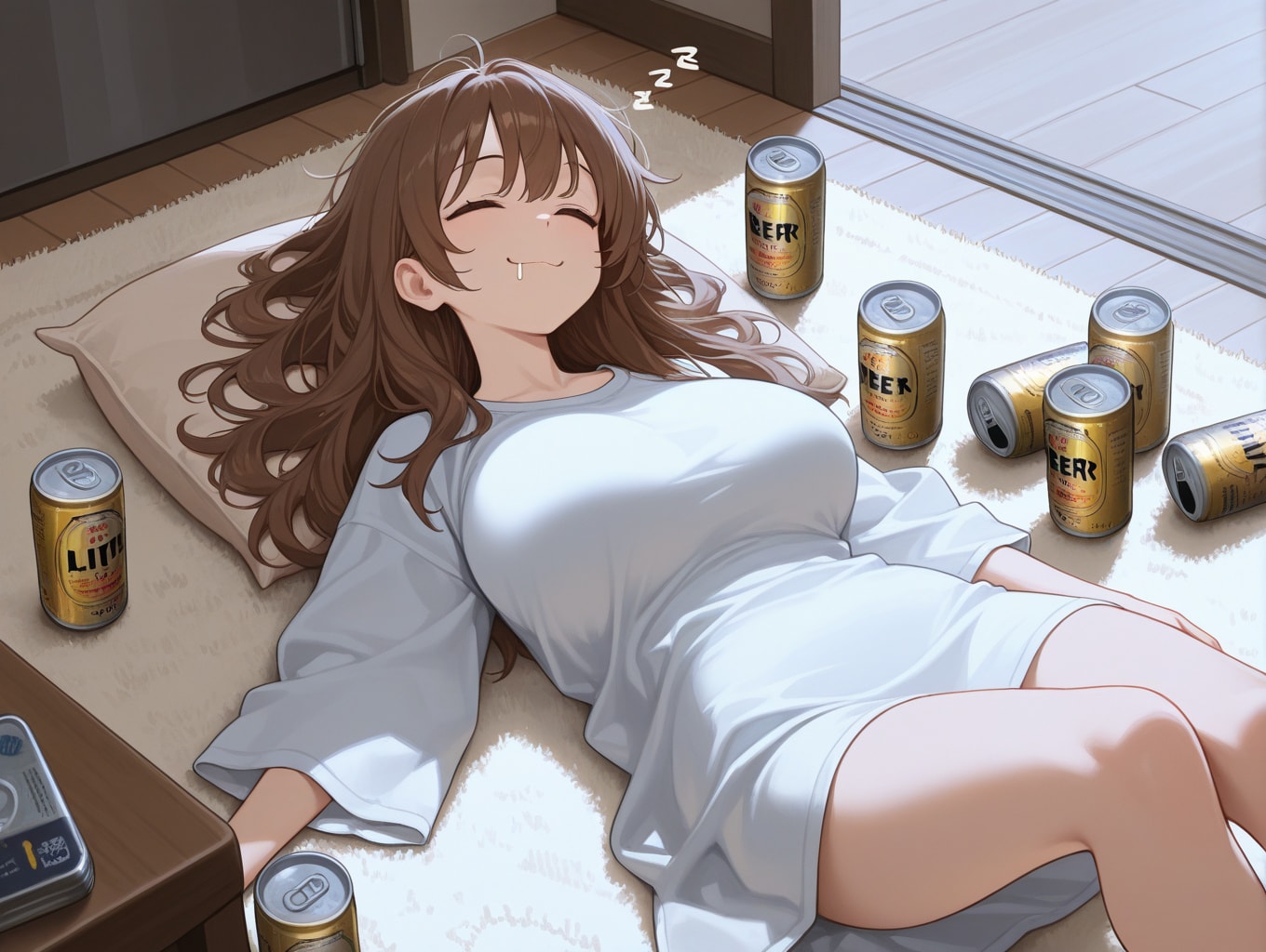 連休初日の朝方は