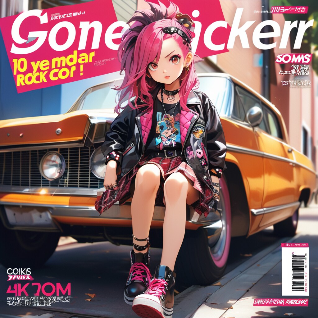 月刊ロック魂 | の人気AIイラスト・グラビア