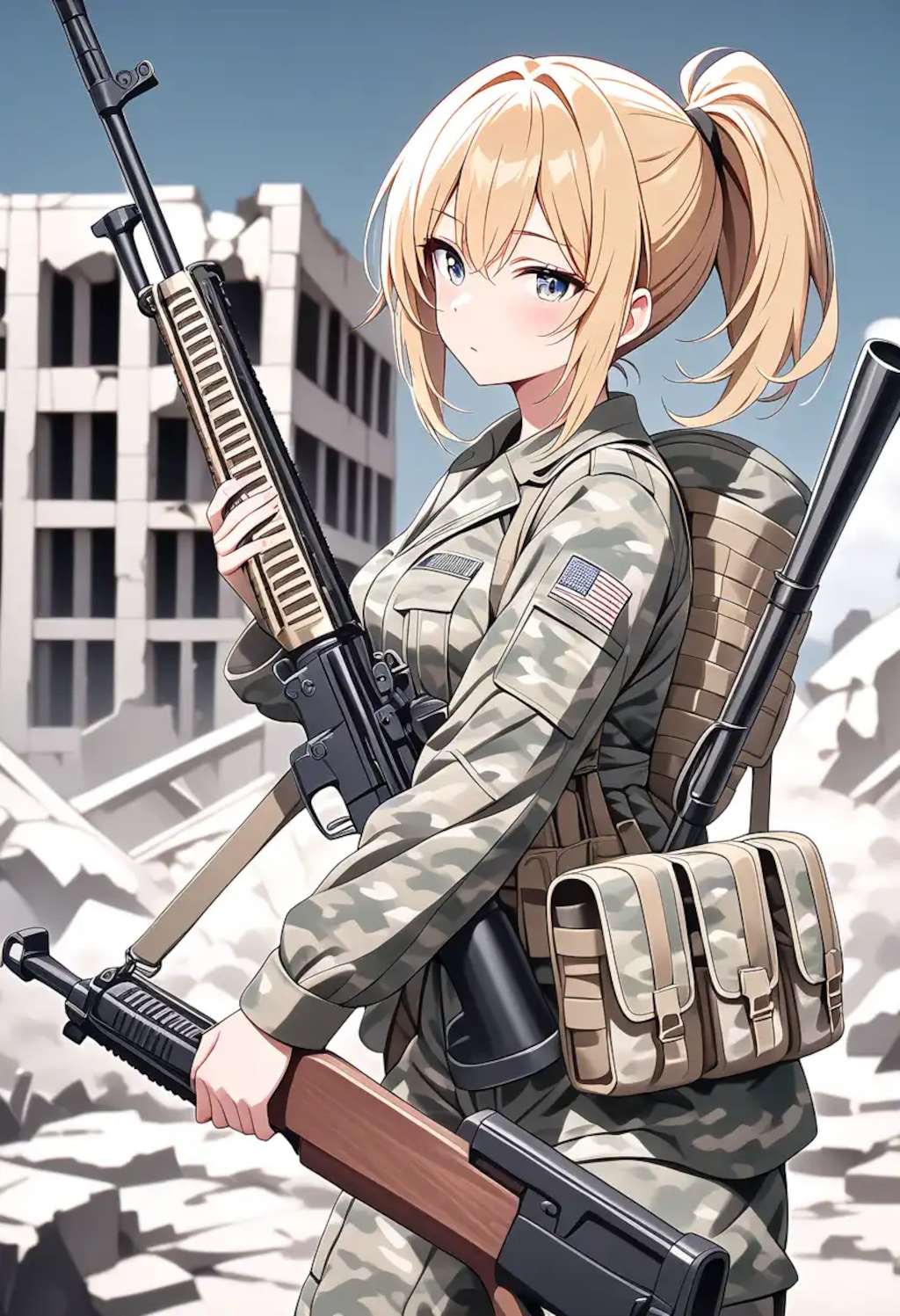 Days 戦記　武装美少女　ーミリオタ成分補給ー