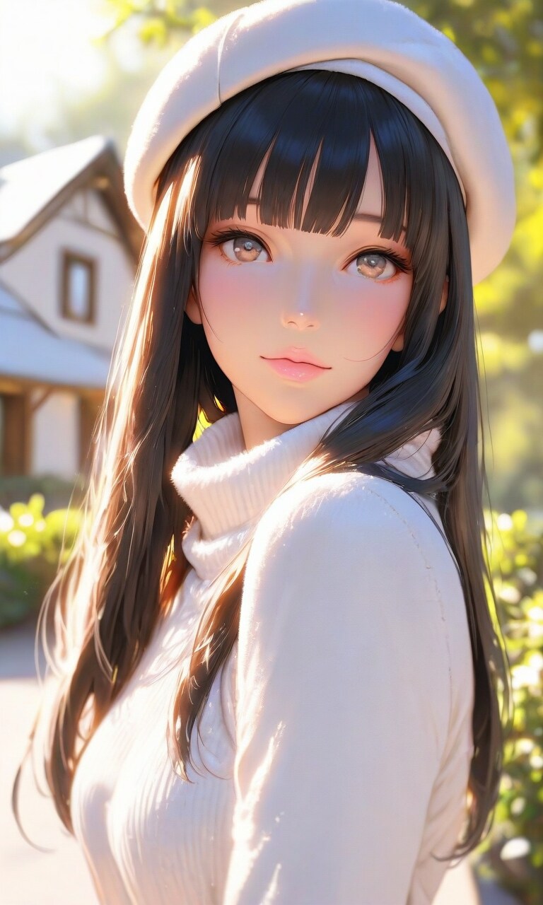 ベレー帽の女の子〈２〉