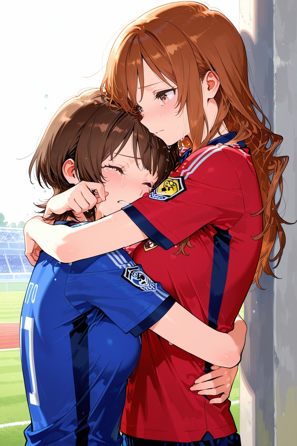 試合の後 | の人気AIイラスト・グラビア