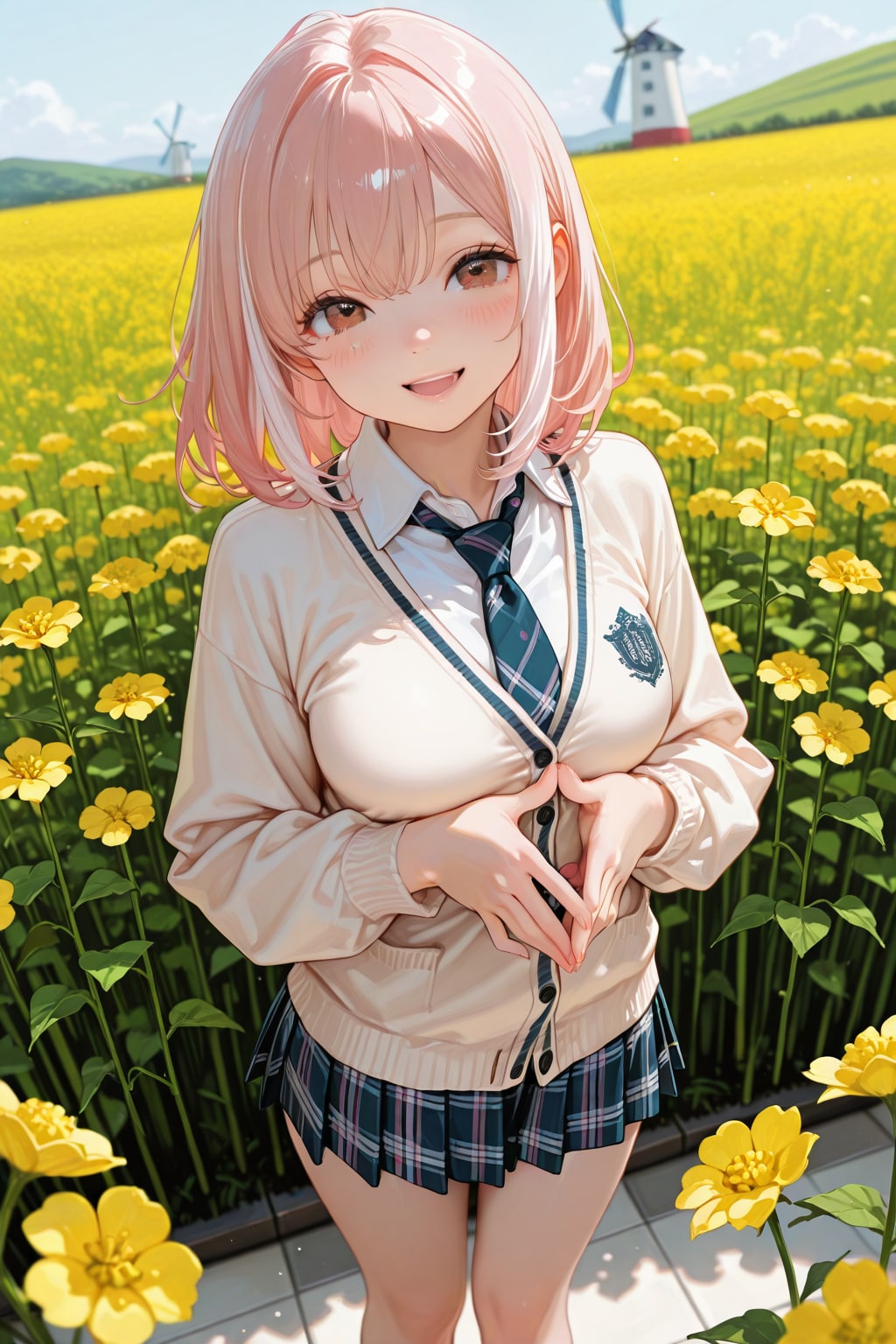 花　　　制服189 | の人気AIイラスト・グラビア