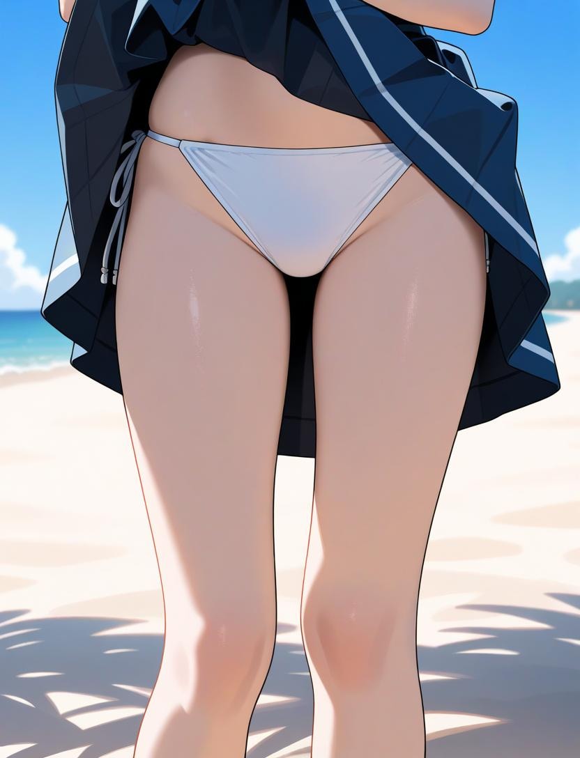 パンツじゃないもん💦ビキニだから恥ずかしくないもん。